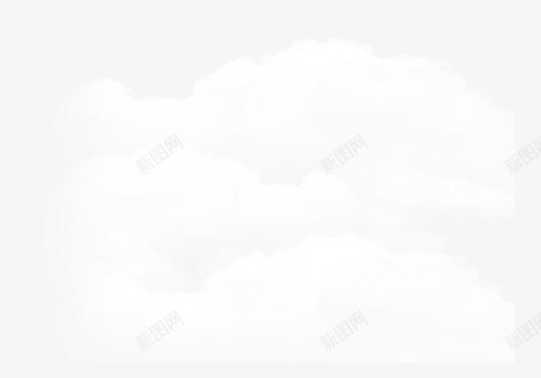 白云云朵png免抠素材_新图网 https://ixintu.com 云朵 白云