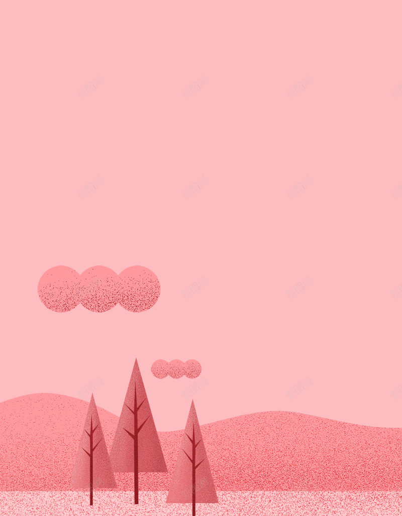 粉色清新春季上新简约树木背景jpg设计背景_新图网 https://ixintu.com 春季上新 清新 简约 粉色 树 白色情人节 浪漫 甜美 女装背景