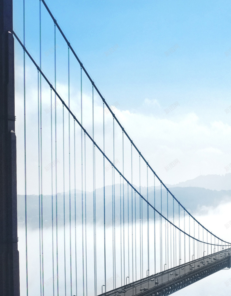 大气大桥背景jpg设计背景_新图网 https://ixintu.com H5 H5背景 h5 大桥 大气