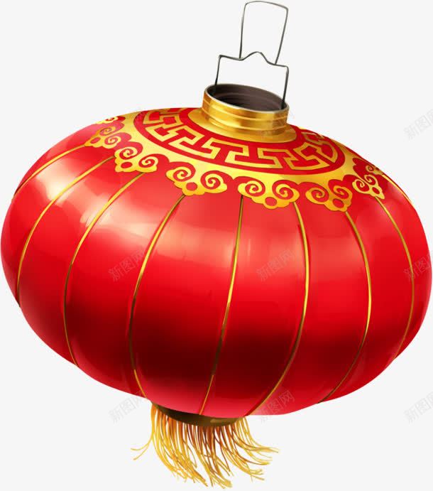 大红灯笼中国风节日灯笼png免抠素材_新图网 https://ixintu.com 中国风 大红灯笼 灯笼 节日