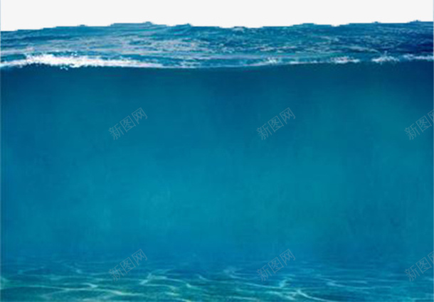 海水水面截面png免抠素材_新图网 https://ixintu.com 水 水面 海 海水