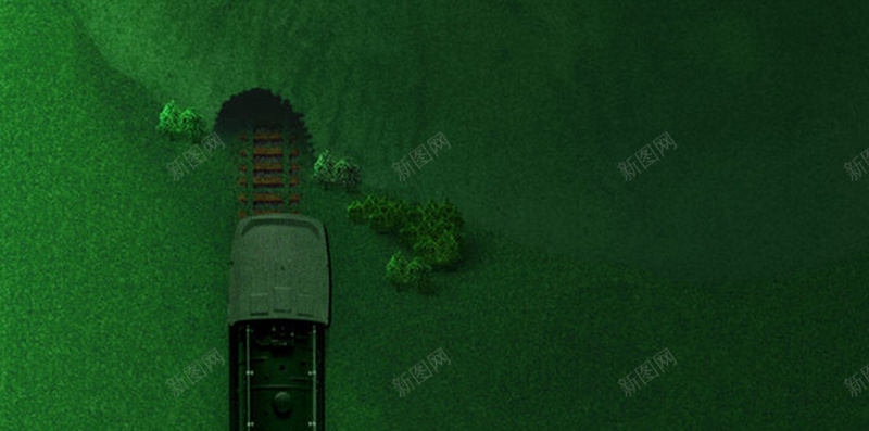 绿色草地火车H5背景图jpg设计背景_新图网 https://ixintu.com 游乐园背景图 游戏H5背景 火车 绿色 草地 草地背景