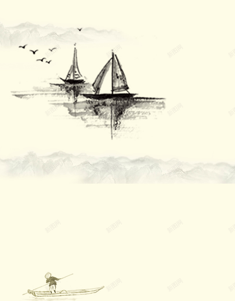 中国风水墨画清新纹理jpg设计背景_新图网 https://ixintu.com 中国风 水墨画 文艺 清新 简约 简洁 大气 纹理