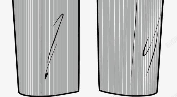 哈伦裤png免抠素材_新图网 https://ixintu.com 服装 简笔画 黑白画