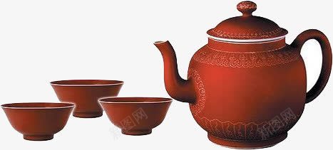 茶壶茶杯png免抠素材_新图网 https://ixintu.com 文化古典 茶 茶元素 茶壶茶杯 茶文化
