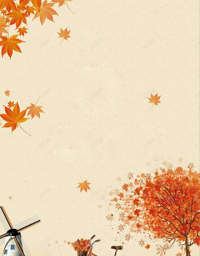 秋分季节风景美图psd设计背景_新图网 https://ixintu.com 卡通 季节 小清新 文艺 时光 浪漫 简约 节气 颜色 风景