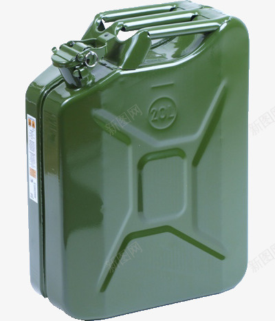 绿色容器水壶png免抠素材_新图网 https://ixintu.com 容器 易燃品 桶 油桶