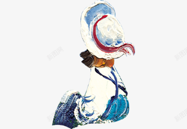绘画油画人物png免抠素材_新图网 https://ixintu.com 免抠 家装装饰 油画人 油画艺术 简约 艺术 装饰画