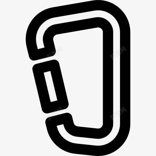 登山图标png_新图网 https://ixintu.com 器皿 安全附件 工具 杂 登山扣