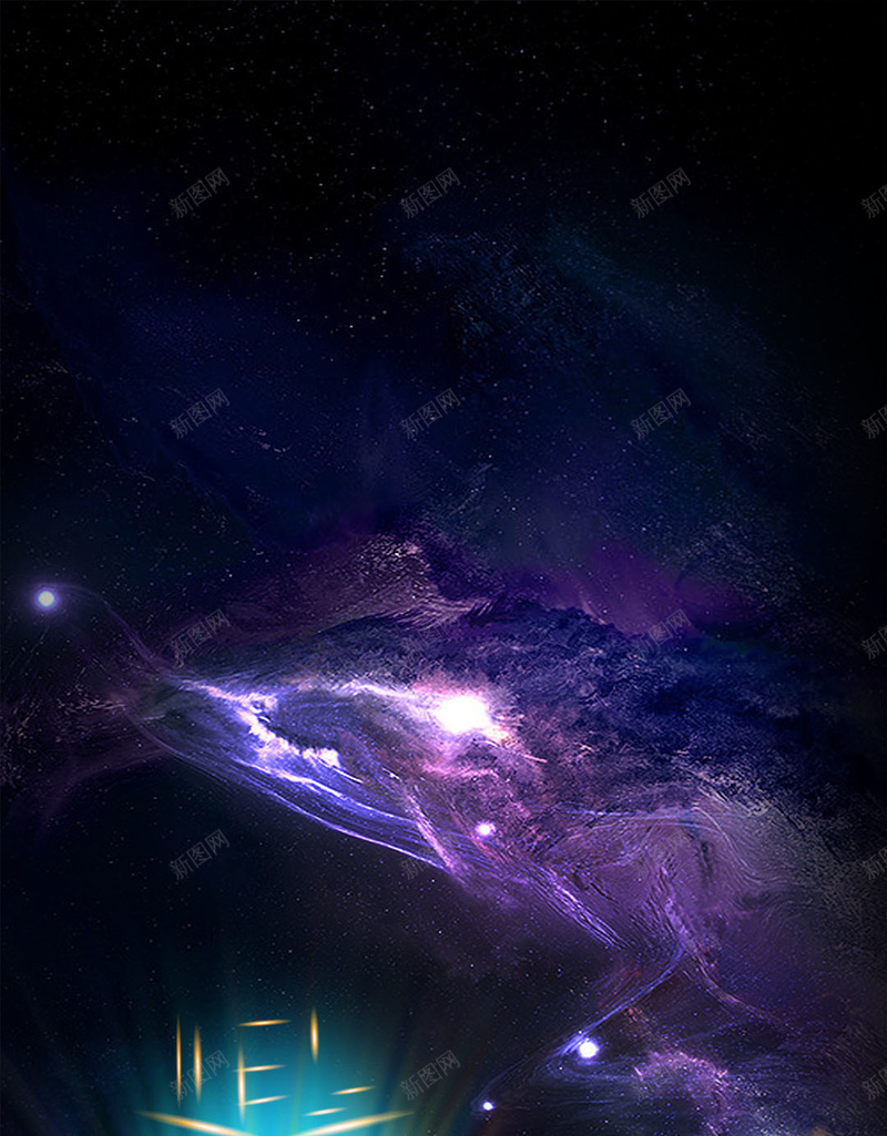 蓝色科幻商业H5背景psd设计背景_新图网 https://ixintu.com H5背景 商业 商务 科幻 科技 蓝色背景素材