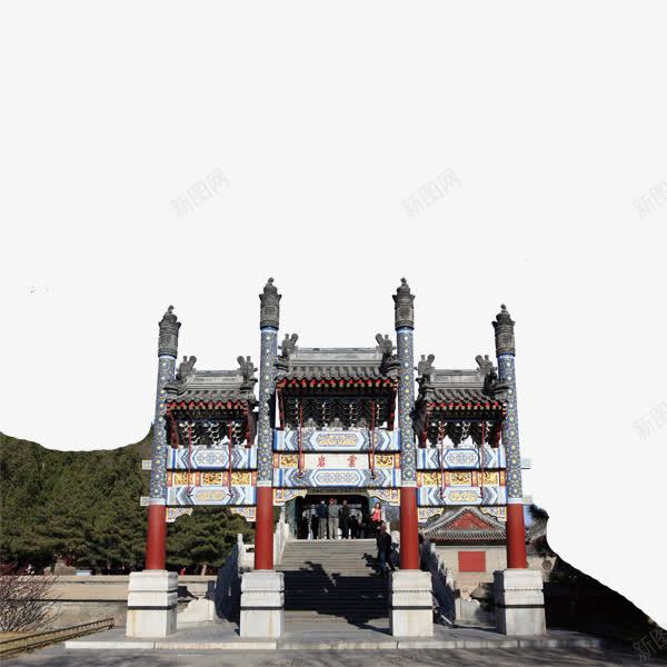 牌坊png免抠素材_新图网 https://ixintu.com 中国风 灰色 牌坊