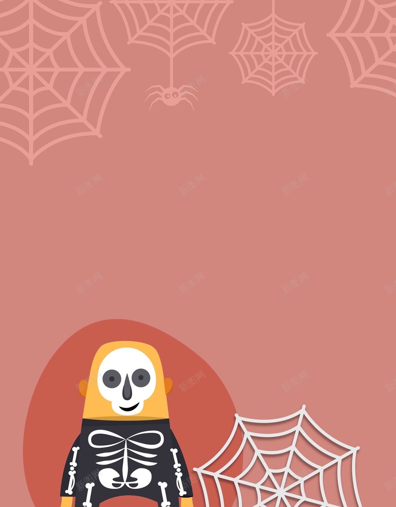 简约简单万圣节宣传推广活动psd设计背景_新图网 https://ixintu.com 万圣节 宣传 推广 简单 简约 活动 卡通 可爱 搞怪