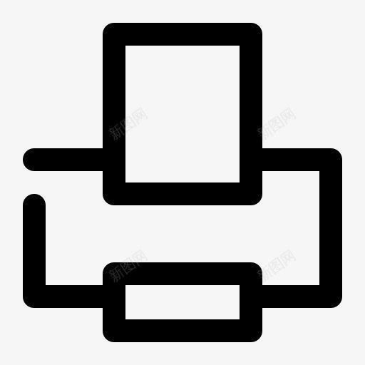 打印打印机印刷飘移板图标png_新图网 https://ixintu.com Print printer printing 印刷 打印 打印机