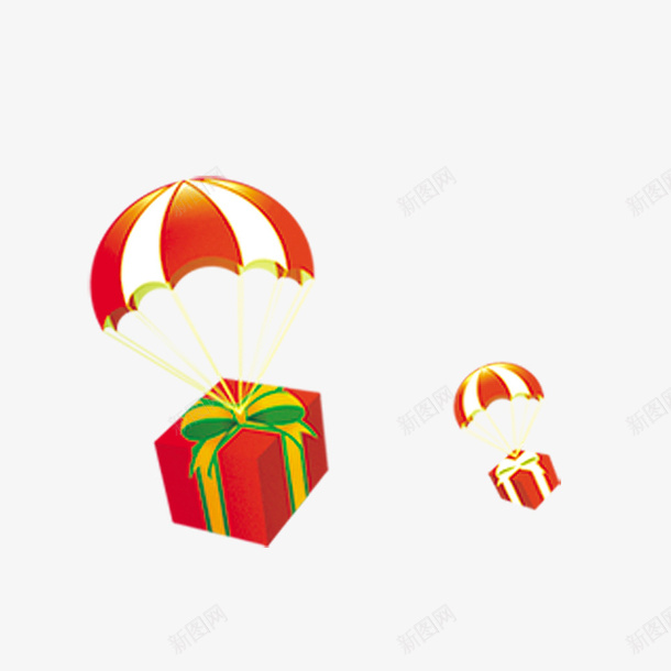 降落伞礼物psd免抠素材_新图网 https://ixintu.com 降落伞礼物免扣素材 降落伞礼物素材