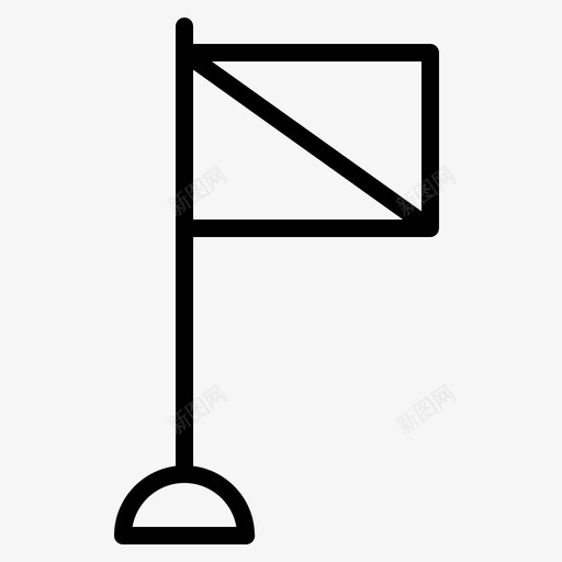 节日旗标志国旗图标svg_新图网 https://ixintu.com 信号 国旗 旗帜 标志 节日