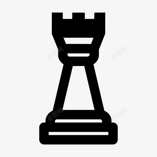 国际象棋国际象棋比赛游戏图标svg_新图网 https://ixintu.com 体育 国际象棋 比赛 游戏 雪橇