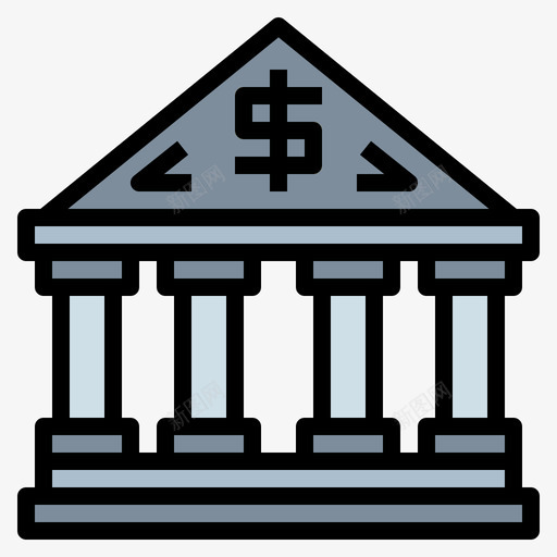 银行atm3线性颜色图标svg_新图网 https://ixintu.com atm 线性 银行 颜色