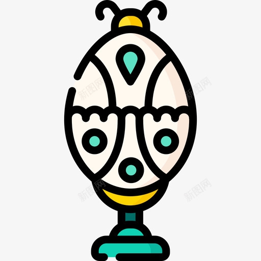 Faberge26号豪华商店线性颜色图标svg_新图网 https://ixintu.com 26号 Faberge 商店 线性 豪华 颜色