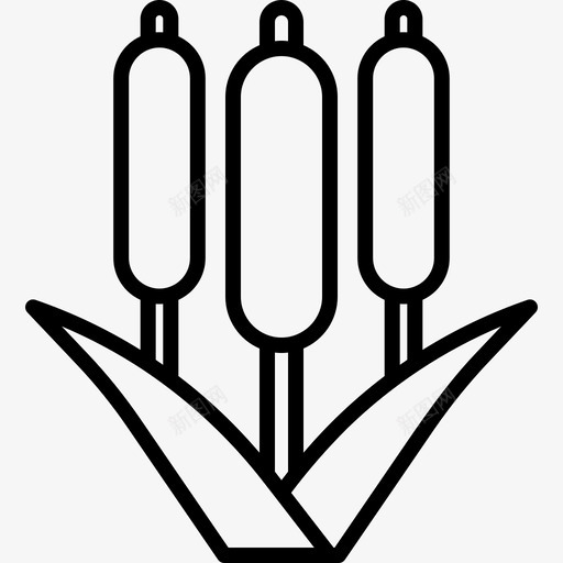 簧片弹簧79直线型图标svg_新图网 https://ixintu.com 弹簧 直线 簧片 线型