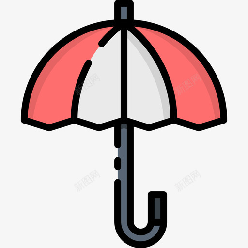伞弹簧82线型颜色图标svg_新图网 https://ixintu.com 弹簧 线型 颜色