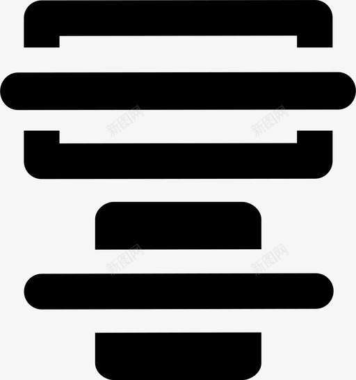 垂直分布中心对齐分布中心图标svg_新图网 https://ixintu.com ui 中心 分布 垂直 对齐 编辑 设计