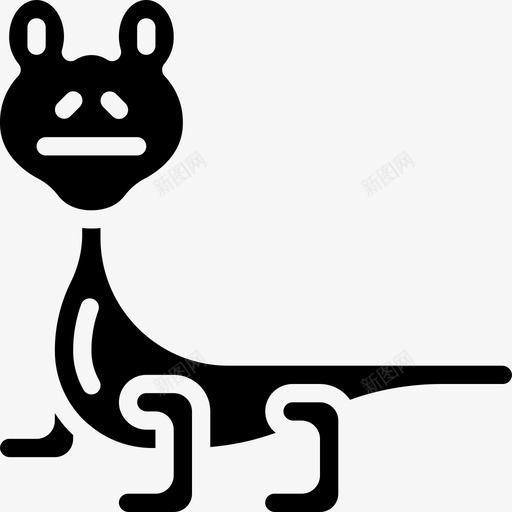 蜥蜴丛林20填充图标svg_新图网 https://ixintu.com 丛林 填充 蜥蜴