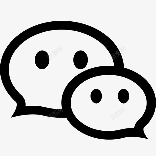 官方微信svg_新图网 https://ixintu.com 官方微信
