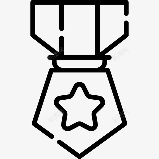 奖章奖励和徽章8枚直系图标svg_新图网 https://ixintu.com 8枚 奖励 奖章 徽章 直系