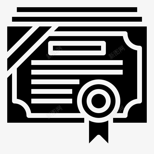 学位学院18填充图标svg_新图网 https://ixintu.com 填充 学位 学院