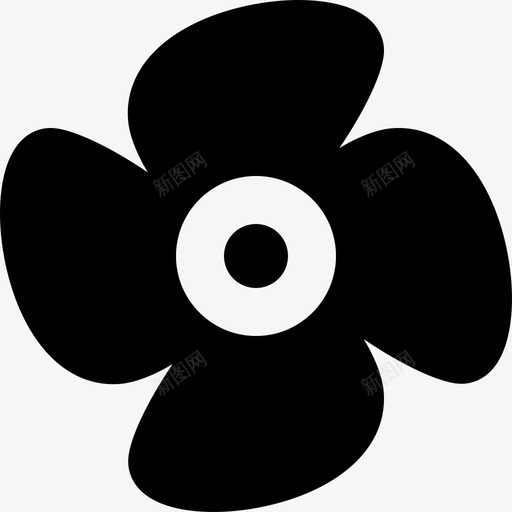 风扇运输和车辆1填充图标svg_新图网 https://ixintu.com 填充 车辆 运输 风扇