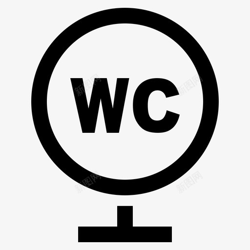 0303公厕指示牌svg_新图网 https://ixintu.com 0303公厕指示牌