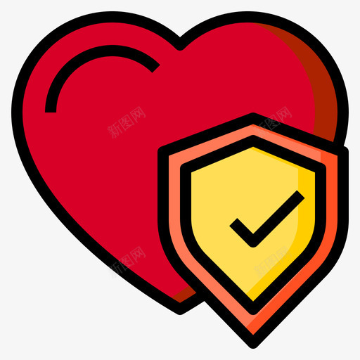 医疗保险保险96线性颜色图标svg_新图网 https://ixintu.com 保险 医疗保险 线性 颜色