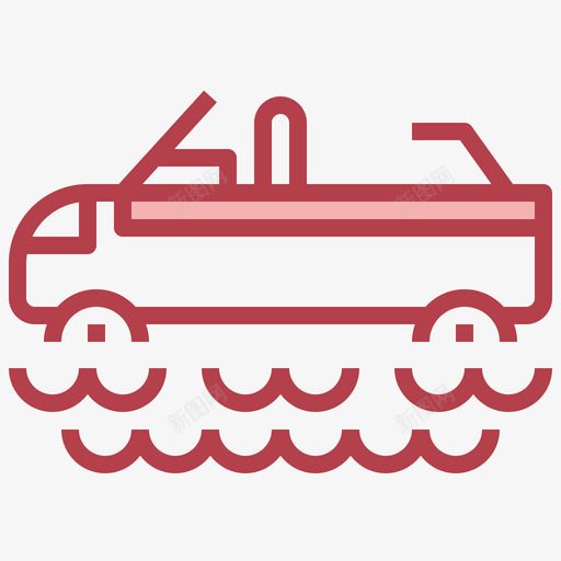 水陆两用车运输170其他图标svg_新图网 https://ixintu.com 两用 其他 水陆 用车 运输
