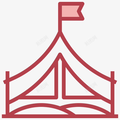 帐篷背包客8其他图标svg_新图网 https://ixintu.com 其他 帐篷 背包
