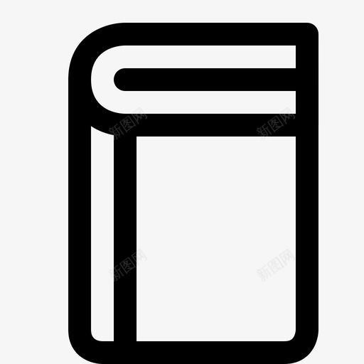 书书店图书馆图标svg_新图网 https://ixintu.com 书店 图书馆 笔记本 纸张