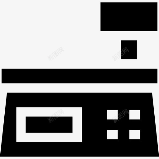 称重秤超市90装满图标svg_新图网 https://ixintu.com 称重 装满 超市