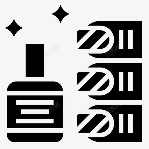 美容院购物中心3填充图标svg_新图网 https://ixintu.com 填充 美容院 购物中心