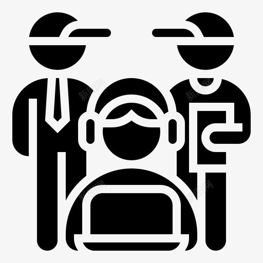 信使后勤57字形图标svg_新图网 https://ixintu.com 信使 后勤 字形