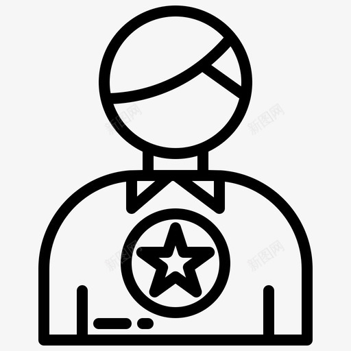 候选人政治3级直系亲属图标svg_新图网 https://ixintu.com 3级 候选人 政治 直系亲属