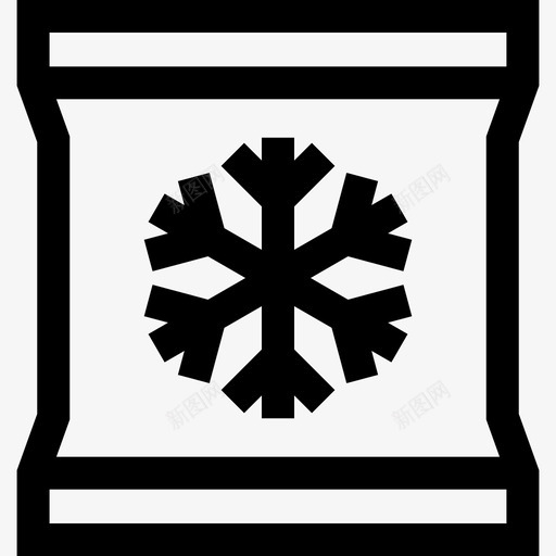 冷冻超市91直列图标svg_新图网 https://ixintu.com 冷冻 直列 超市