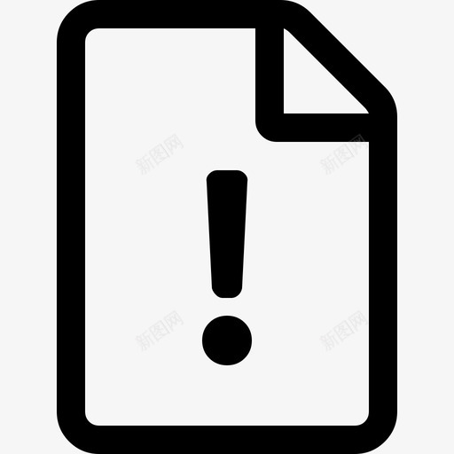 图标-页面异常svg_新图网 https://ixintu.com 图标-页面异常