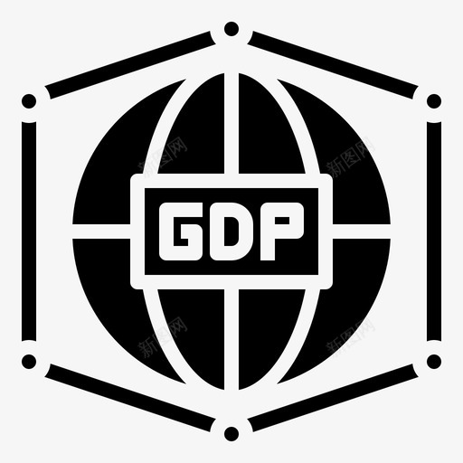 Gdp股票投资2填充图标svg_新图网 https://ixintu.com Gdp 填充 股票投资