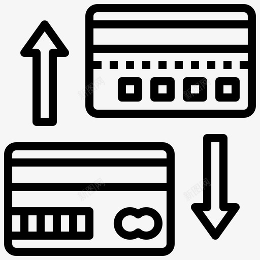 信用卡货币106直拨图标svg_新图网 https://ixintu.com 信用卡 直拨 货币