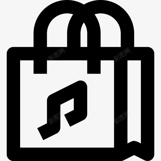 包声音和音乐1线性图标svg_新图网 https://ixintu.com 声音 线性 音乐