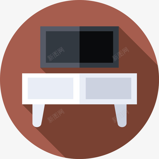 橱柜家具183扁平图标svg_新图网 https://ixintu.com 家具 扁平 橱柜