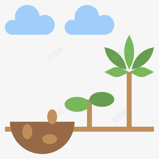 发芽大麻8平淡图标svg_新图网 https://ixintu.com 发芽 大麻 平淡