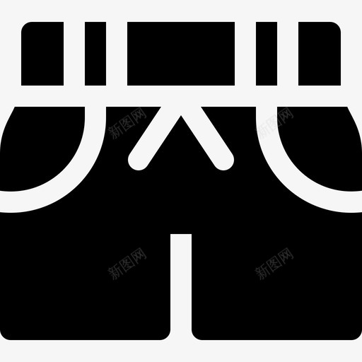 泳装潜水33填充图标svg_新图网 https://ixintu.com 填充 泳装 潜水