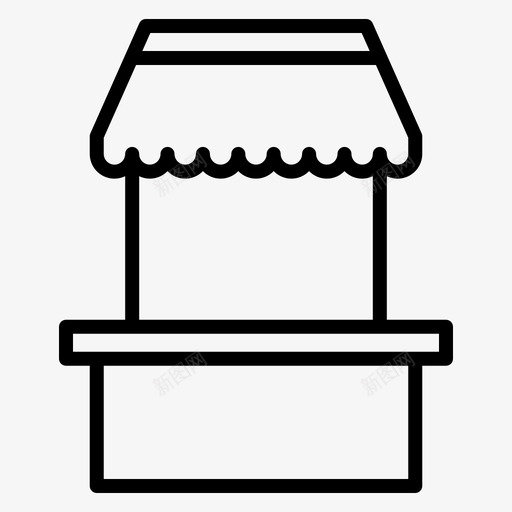 食品车游泳13直线型图标svg_新图网 https://ixintu.com 游泳 直线 线型 食品