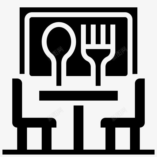 小酒馆114号餐厅字形图标svg_新图网 https://ixintu.com 114号 字形 小酒馆 餐厅