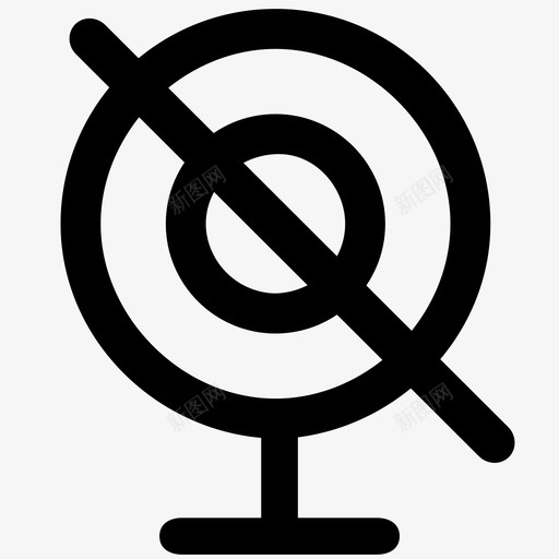 摄像仪-关svg_新图网 https://ixintu.com 摄像仪-关